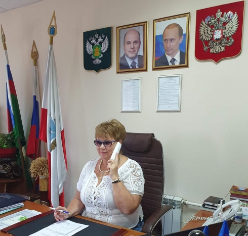 Александра Сызранцева  помогла нуждающимся жителям в приобретении продуктов питания