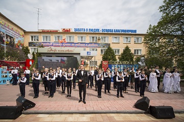 В Энгельсском доме-интернате прошло торжественное мероприятие «Нити памяти», посвященное празднованию Великой Победы 