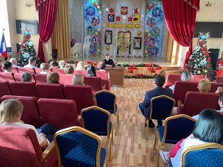 В Энгельсском доме-интернате прошла встреча с представителями внутренних дел