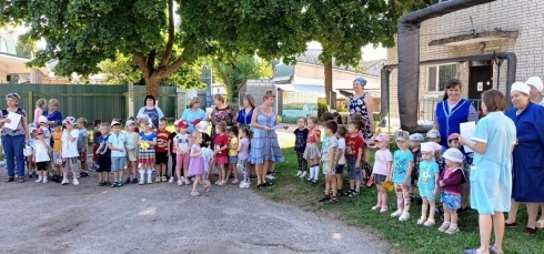 В детском саду "Ручеёк" провели учебную эвакуацию