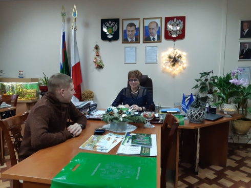 Александра Сызранцева обсудила совместную работу с помощником члена Совета Федерации РФ Людмилы Боковой