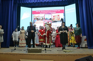 Артисты Энгельсского дома-интерната посетили с гастролями друзей из Ртищево 