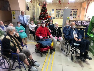 В Энгельсском доме-интернате прошли праздничные мероприятия, посвященные Международному Дню инвалидов