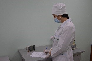 Спектрометрические исследования отдела радиологии 