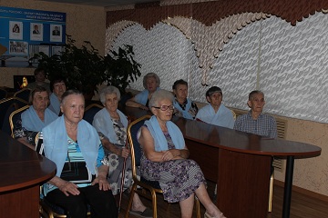 В Энгельсском доме-интернате показали документальный фильм к юбилейной дате Крещения Руси