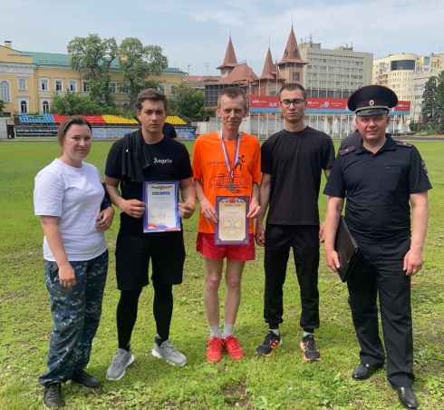 Петровские полицейские стали призёрами чемпионата ГУ МВД России по Саратовской области по лёгкой атлетике