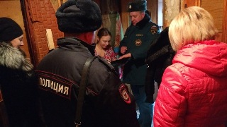 На территории Октябрьского района прошел рейд по неблагополучным семьям