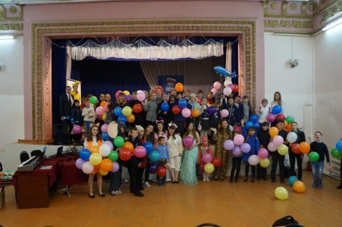 Благотворительный выезд в "Районный дворец детства и юношества" села Степное Советского района