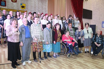 Праздник весны в Энгельсском доме-интернате