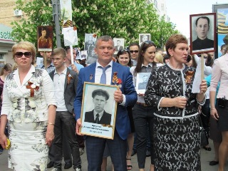 «Бессмертный полк» Октябрьского района