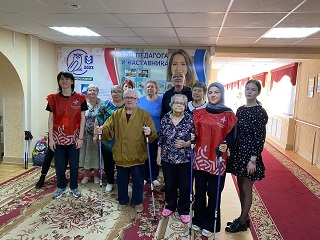 Волонтеры-медики посетили Энгельсский дом-интернат