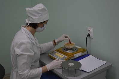 Спектрометрические исследования отдела радиологии  за первую декаду сентября 2021 года