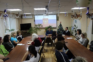 В Энгельсском доме-интернате прошла очередная встреча с представителями Прокуратуры