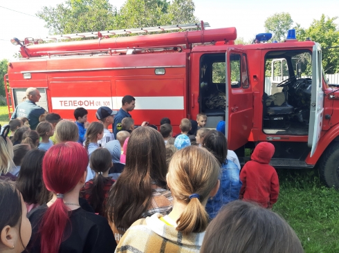 В оздоровительном лагере имени А. Гайдара провели День МЧС