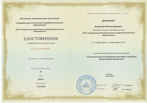Технический руководитель Органа инспекции прошел повышение квалификации