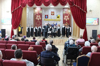 В Энгельсском доме-интернате встречали гостей из города Маркса