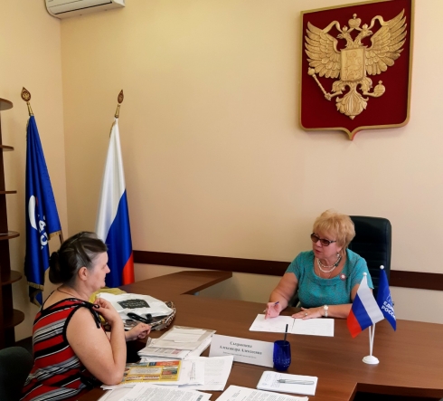 Александра Сызранцева встретилась с жителями в Региональной общественной приемной