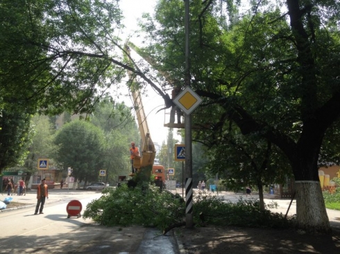 В Октябрьском районе прошел санитарный день