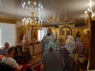 В Энгельсском доме-интернате прошло празднование православного праздника