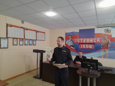 Участники проекта "Право для всех"  побывали с экскурсиями в отделе МВД