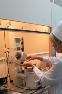 Работа отдела химических исследований за октябрь 2017г