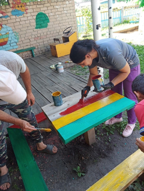 В детском саду села Озёрки готовятся к началу учебного года