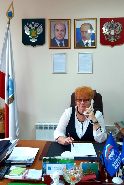 Александра Сызранцева провела дистанционный прием
