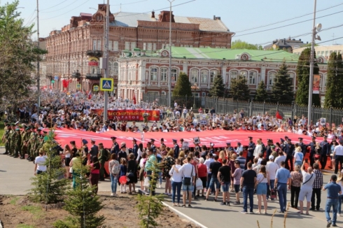 Об участии руководства и коллектива ФГБУ «Саратовская МВЛ» в ежегодной Всероссийской акции «Бессмертный полк»