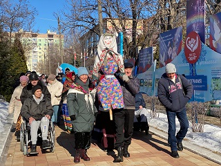 В Энгельсском доме-интернате проходит масленичная неделя