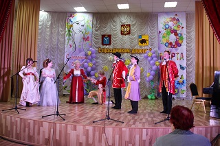 В Энгельсском доме-интернате прошли мероприятия, посвященные пятилетию присоединению Крыма и Севастополя к России