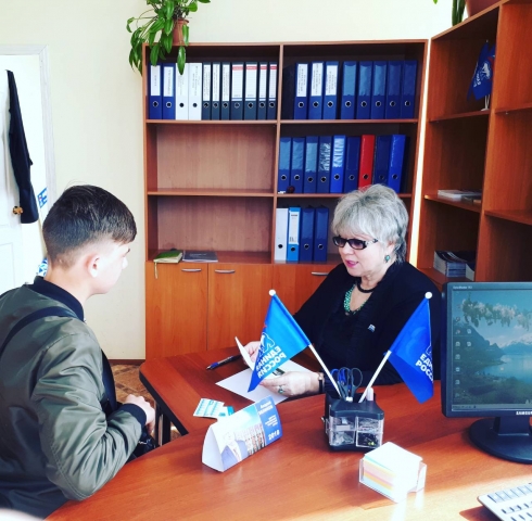 Прошел личный прием депутата Сызранцевой Александры Алексеевны.