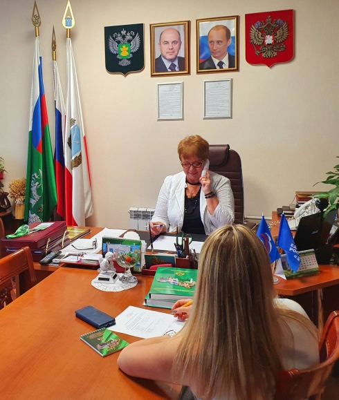 Александра Сызранцева провела дистанционный прием граждан
