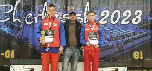 Егор Рогожкин и Никита Беляков - победители турнира по грепплингу