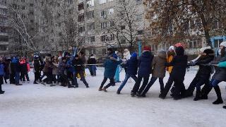 В Октябрьском районе состоялись веселые старты «День здоровья»