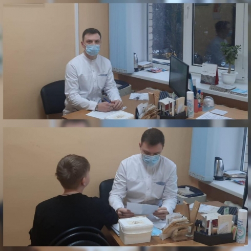 Коллектив Петровской районной больницы пополнился новым молодым специалистом