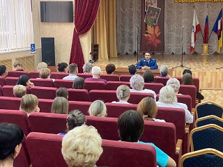 В Энгельсском доме-интернате вновь встречали представителей Прокуратуры города Энгельса