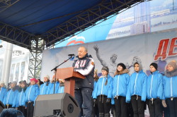 Участие в митинге, посвященном празднованию Дня народного единства