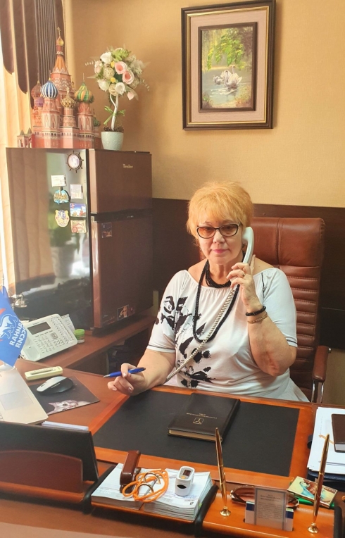 Александра Сызранцева провела дистанционный прием граждан