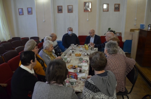 Активисты районного совета ветеранов встретились с главой муниципалитета