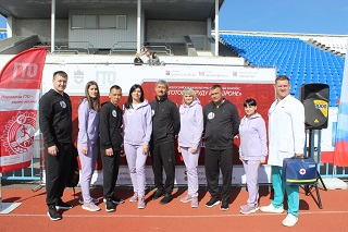 Спортсмены из Энгельсского дома-интерната приняли участие Фестивале «ГТО» среди трудовых коллективов Саратовской области