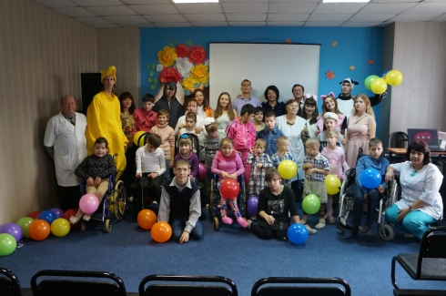 Благотворительный выезд в детский дом-интернат села Орловское Марксовского района