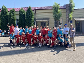 В Энгельсском доме-интернате прошли спортивные мероприятия ко Дню физкультурника