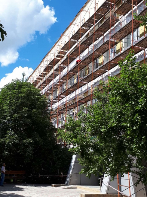 О проводимых работах по капитальному ремонту здания и помещений ФГБУ «Саратовская МВЛ»