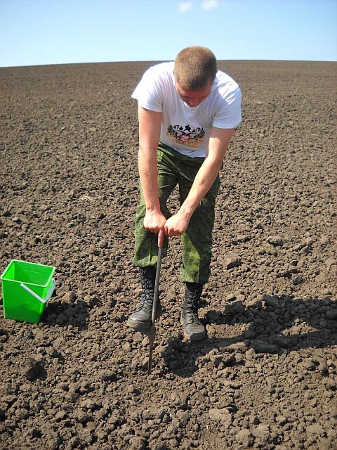 ФГБУ «Саратовская МВЛ» проводит агрохимическое обследование почвы