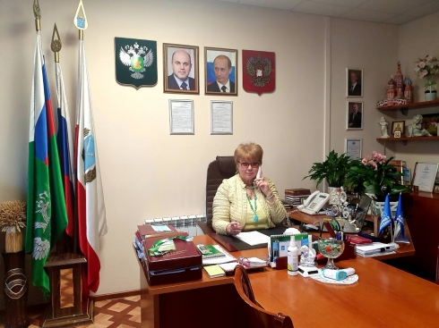 Александра Сызранцева дистанционно пообщалась с жителями