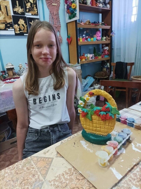 В «Мечте» работает летняя творческая мастерская
