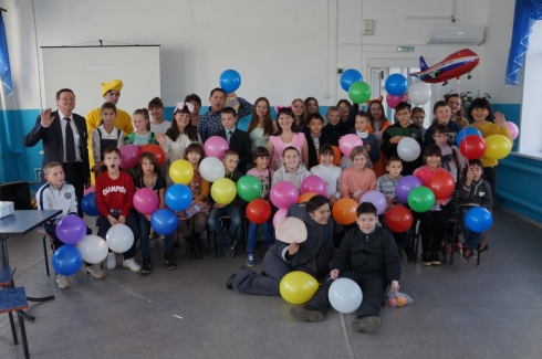 Благотворительный выезд в ГБОУ СО «Школа-интернат для обучающихся по адаптированным образовательным программам города Маркса»