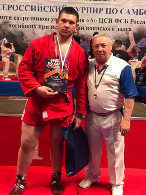 Степан Степанов  стал бронзовым призером Всероссийского турнира по самбо