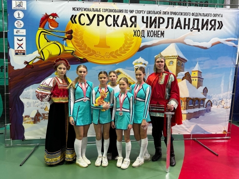 Петровчанки выступили на межрегиональных соревнованиях по чир-спорту