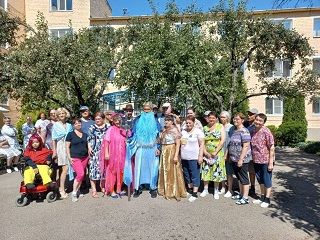В Энгельсском доме престарелых прошел Праздник Нептуна 